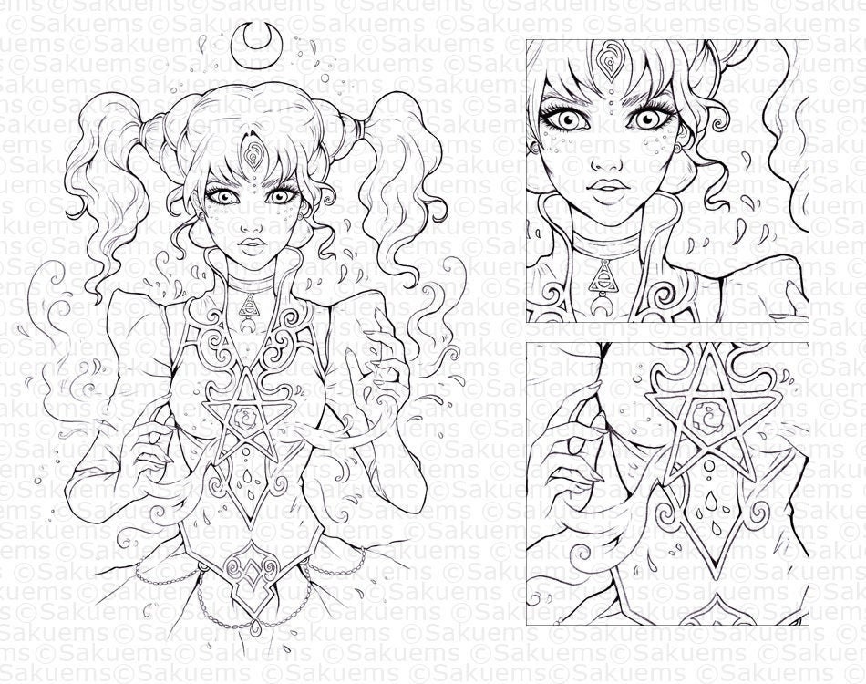 Sakuems Coloring Pages