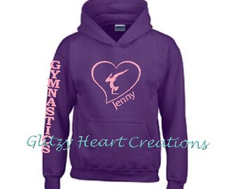 personalised gymnastics hoodie