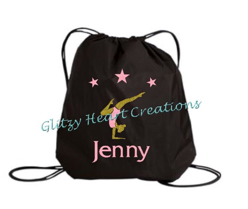 Personalized Girls Gymnast Bag Gym Bag Girls Bag Gymnastics Etsy