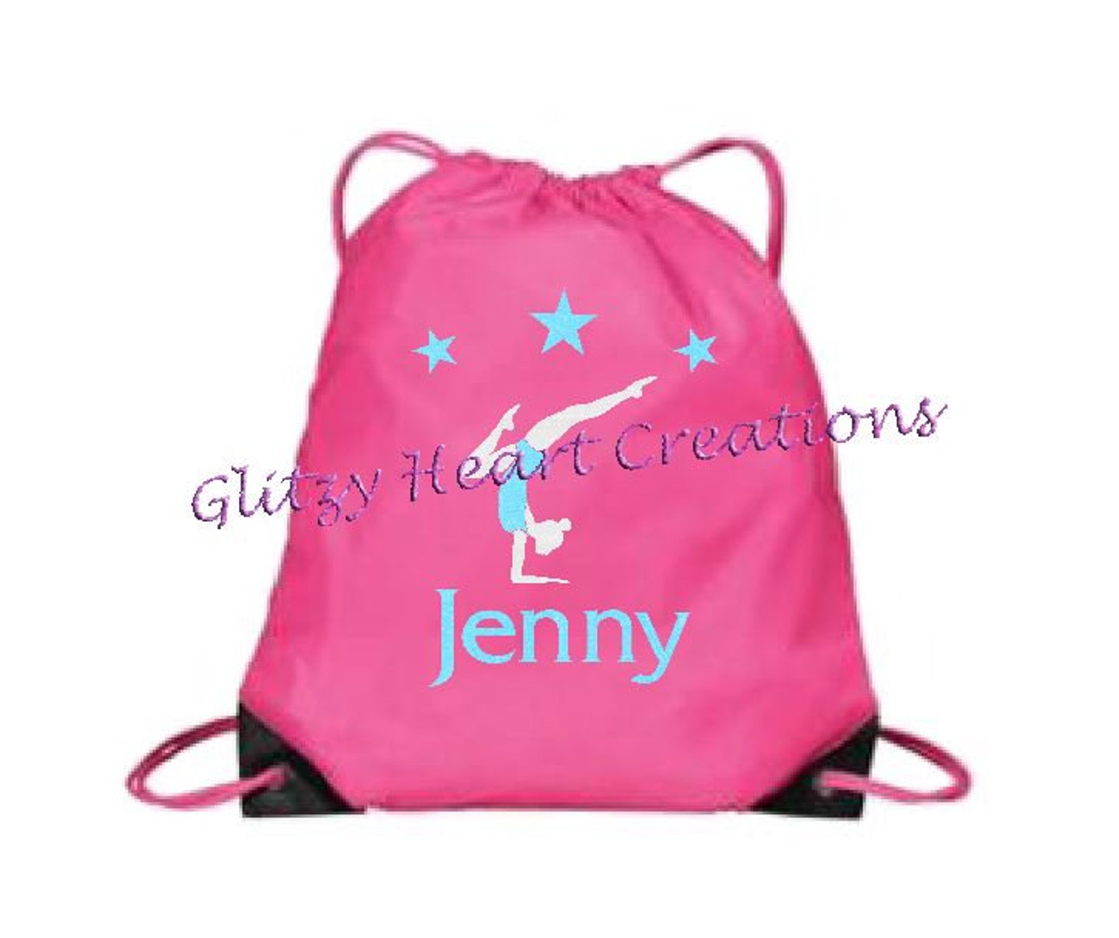 Personalized Girls Gymnast Bag Gym Bag Girls Bag Gymnastics Etsy