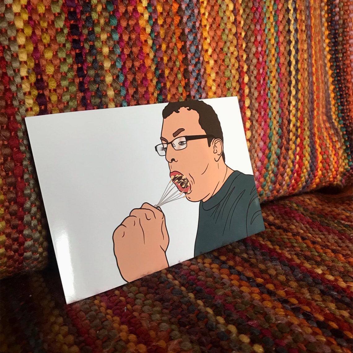 Come Dine With Me Whisk in Mouth Meme 6x4 Print Etsy