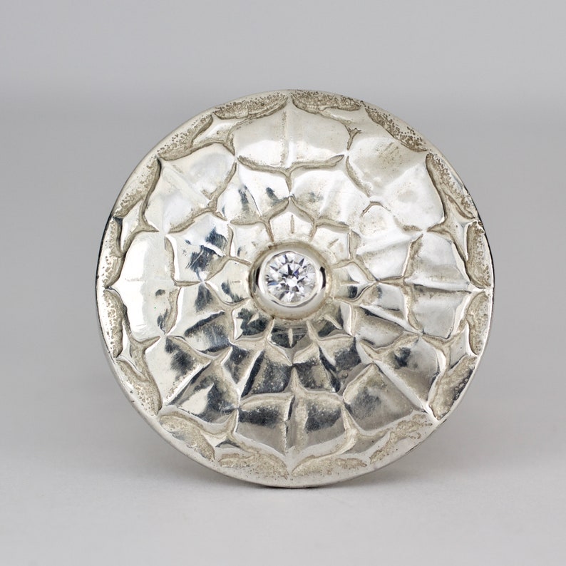 Lotus mandala ring