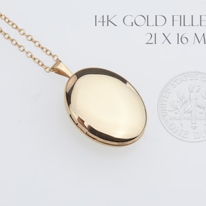 Medaglione fotografico ovale riempito in oro di dimensioni dime,incisione personalizzata, medaglione commemorativo, medaglione di lutto, medaglione ricordo, regalo madre, regalo di anniversario