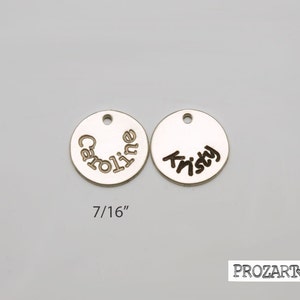naam charme, naam schijf, sterling zilveren naam schijf, gepersonaliseerde disc, eerste schijf, lettertype keuzes