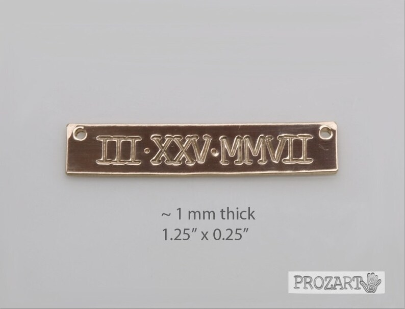Roman Numeral necklace,Wedding date bar necklace,Full name bar necklace,initial necklace,hand stamped bar necklace,note card,anniversary