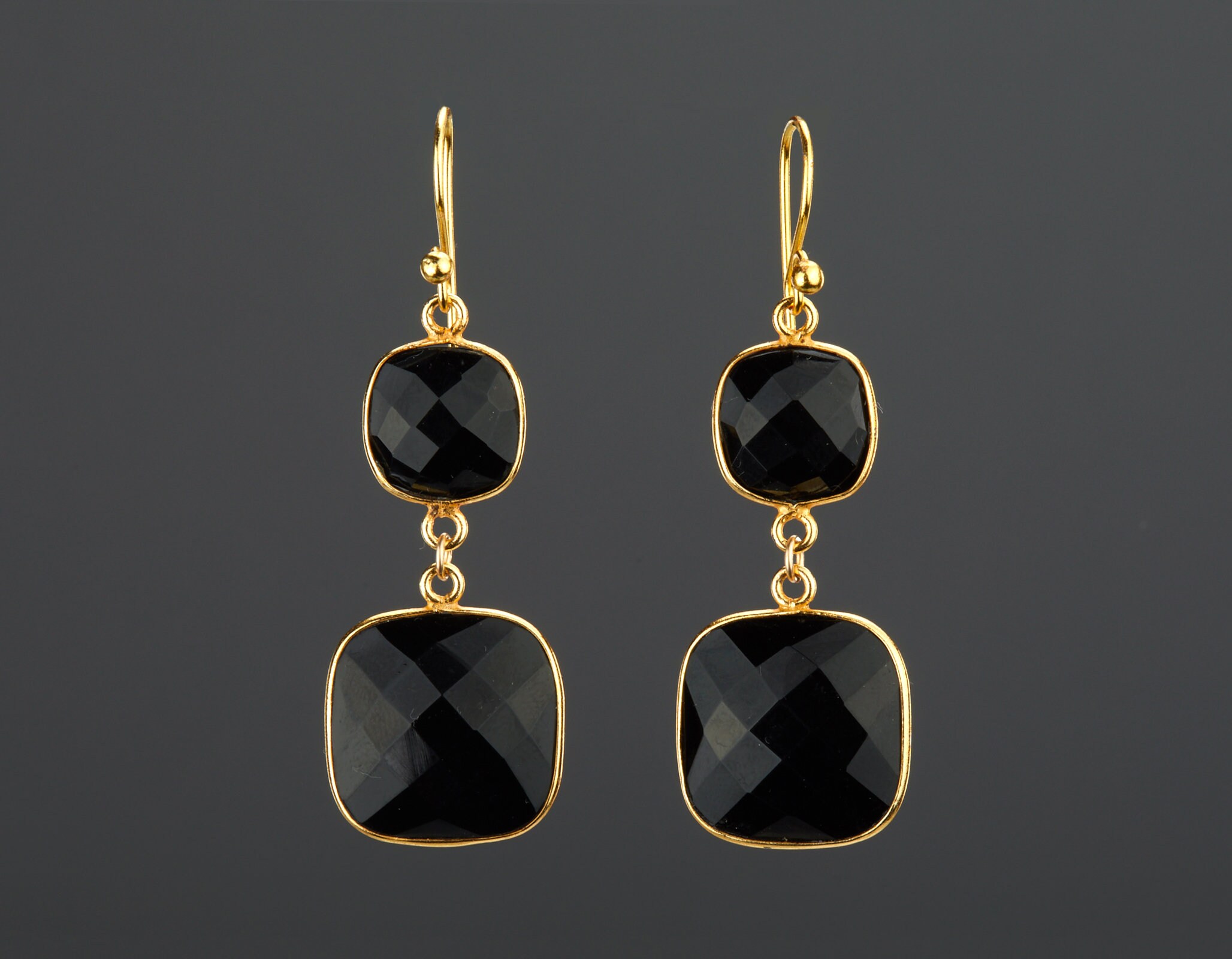 Black Dress Earring - Etsy