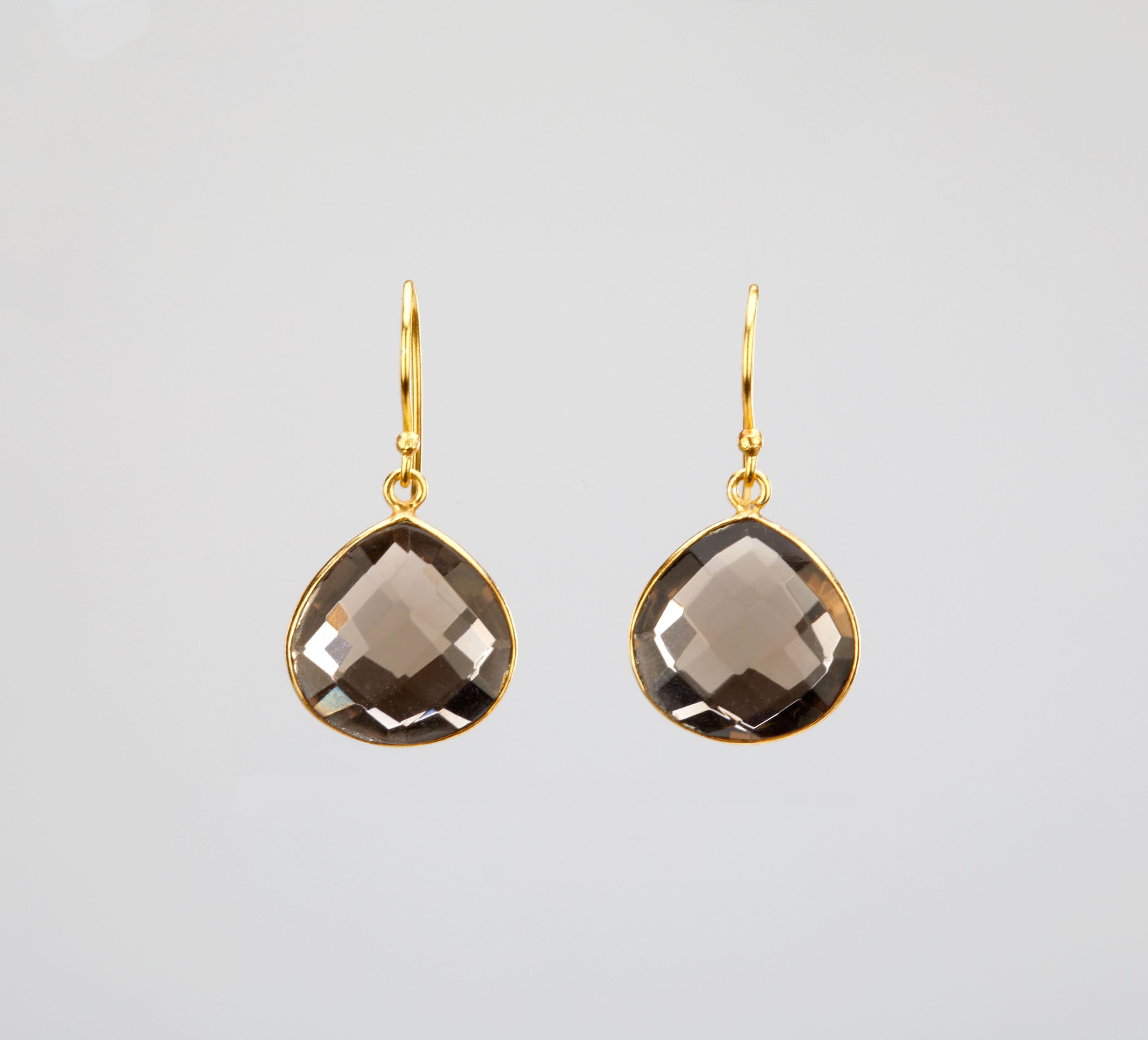 Brown Dress Earrings