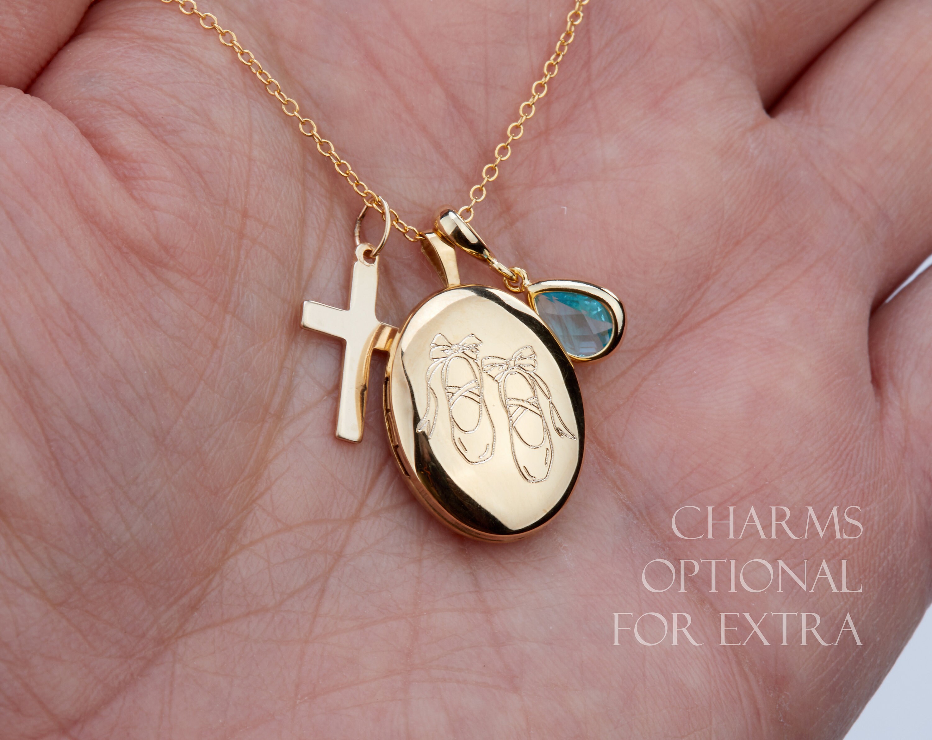 Remembrance Locket Dime Size Gold Filled Oval Photo Locket,custom Engraving,memorial ...