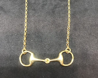 Snaffle Necklace (9ct Gold)