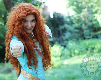 Brave- Merida Cosplay Wig (FREE SHIPPING)