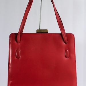 Vintage red handbag - Etsy 日本