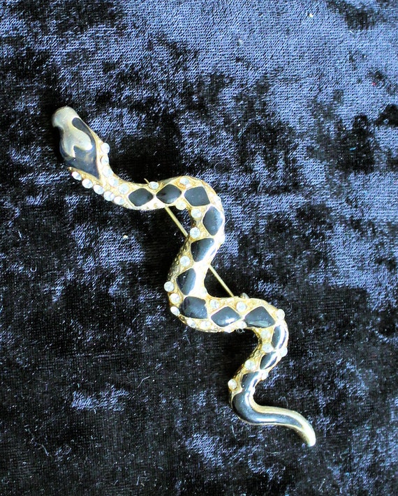 Magnificent Snake Brooch/Pin