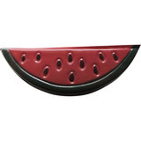 Watermelon Slice Pin/Brooch Vintage Celluloid 1920