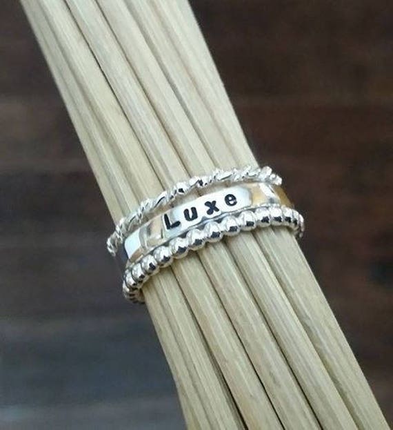 child's stacking rings