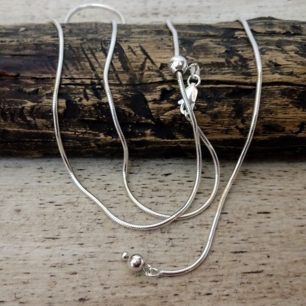 Sliding Adjustable Jewelry Chain Etsy