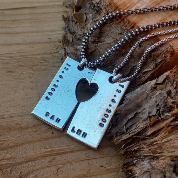 Buy Lock and Key Necklaces, His and Hers Necklace, Couple Necklaces,best  Friend Necklaces, Set of Two Necklaces, His and Her Online in India - Etsy
