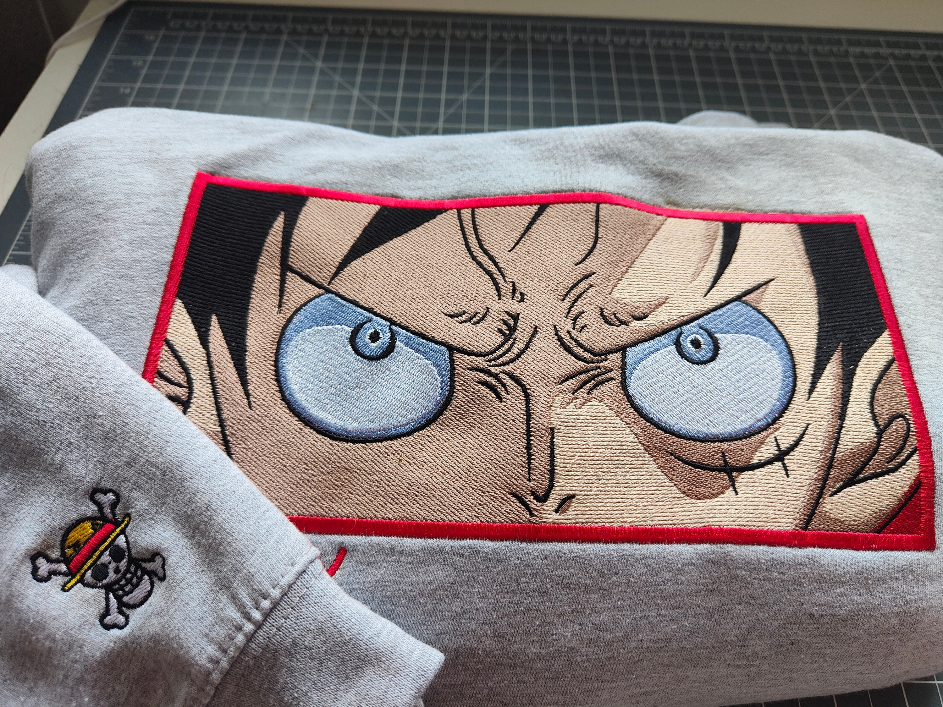 Luffy Embroidery - Etsy Luffy Embroidery - Etsy