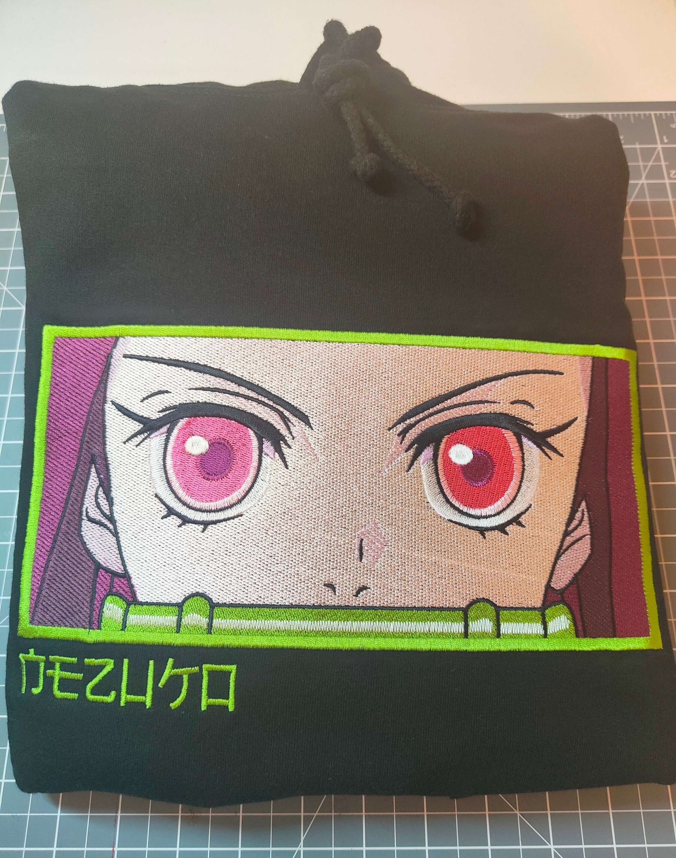 Nezuko Kamado kawaii patch Demon Slayer anime embroidery Kimetsu