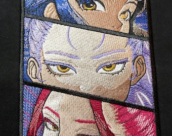 Merch KPop Demon Hunters Huntrix Sweat à Capuche Avec Oreilles De Chat Et Manches Longues Pour Femme