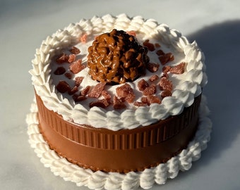 Crunchy Chocolate Cake Grinder - Ready to Ship - Fake Cake Herb crusher