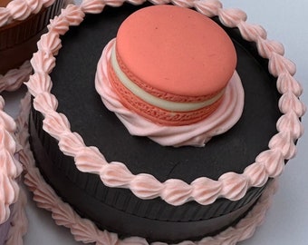 Customizable Macaron Cake Grinder - Fake Cake Grinder -  animal macaron realistic macaron heart macaron