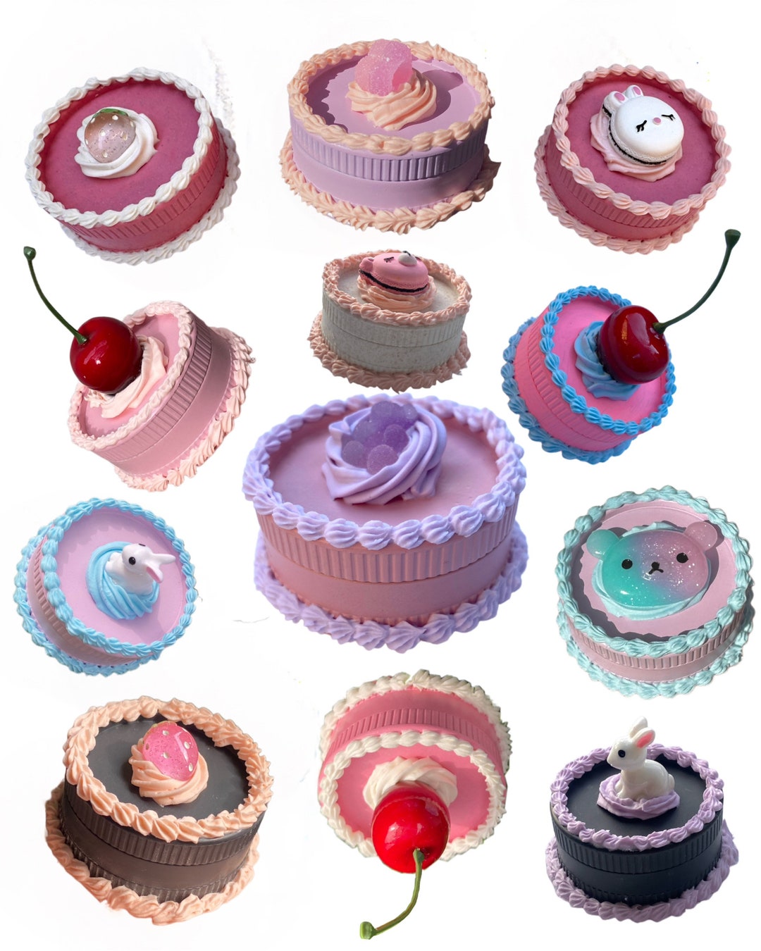 Custom Cake Grinder Fake Cake Herb Grinder Etsy