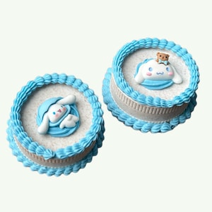 Kawaii Character Fake Cake Grinder - Choose your topper and colors - Fake Cake Herb Grinder - Cinna