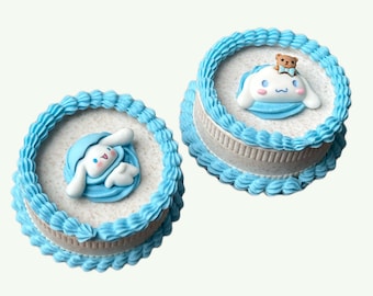 Kawaii Character Fake Cake Grinder - Choose your topper and colors - Fake Cake Herb Grinder - Cinna