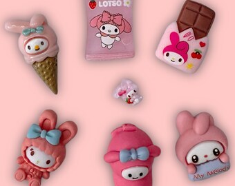 Kawaii Bunny Character Cake Grinder - Choose your topper and colors - Fake Cake Herb Grinder