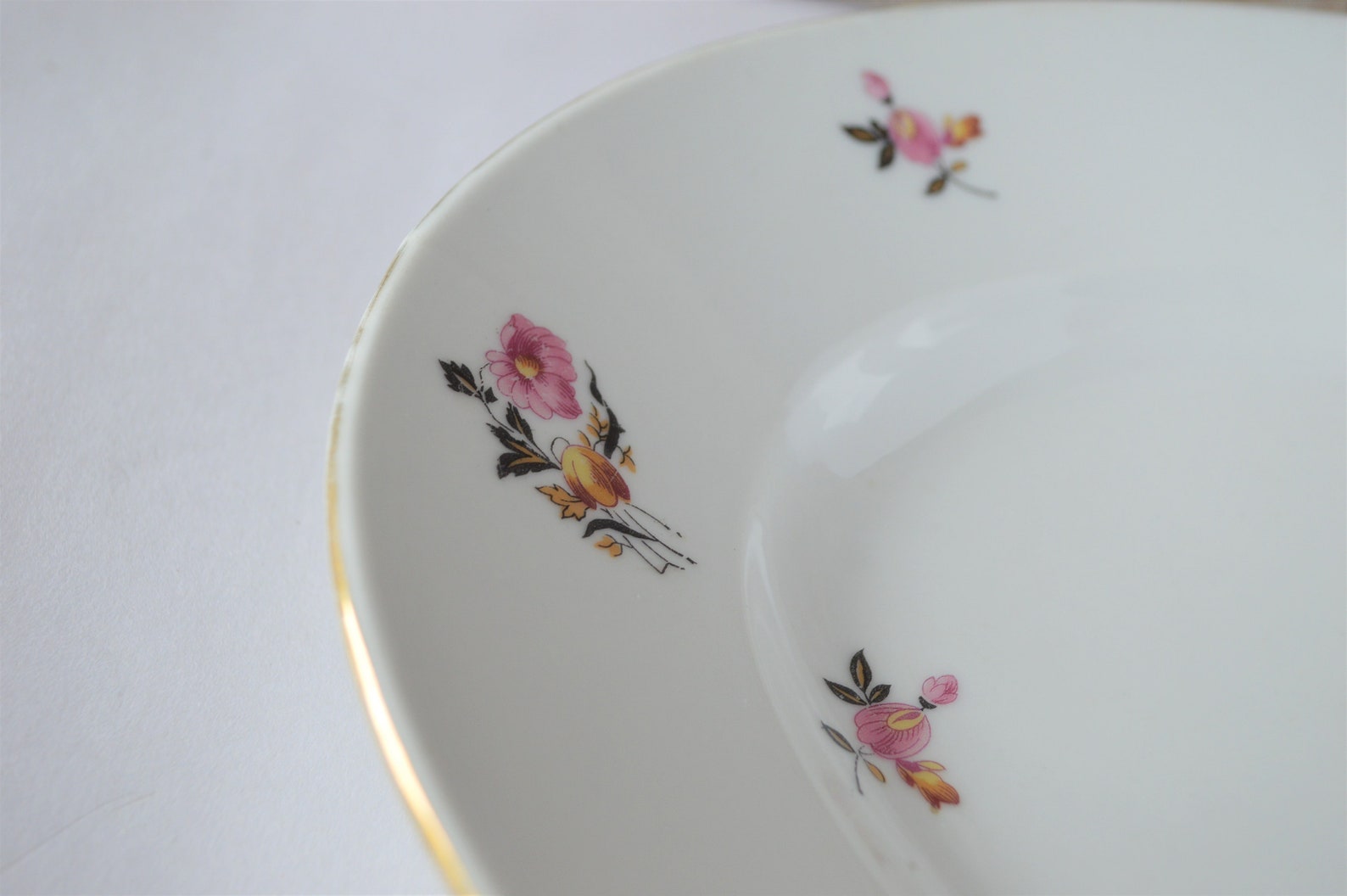 Vintage Limoges Porcelain Platter and Gravy Boat French Etsy