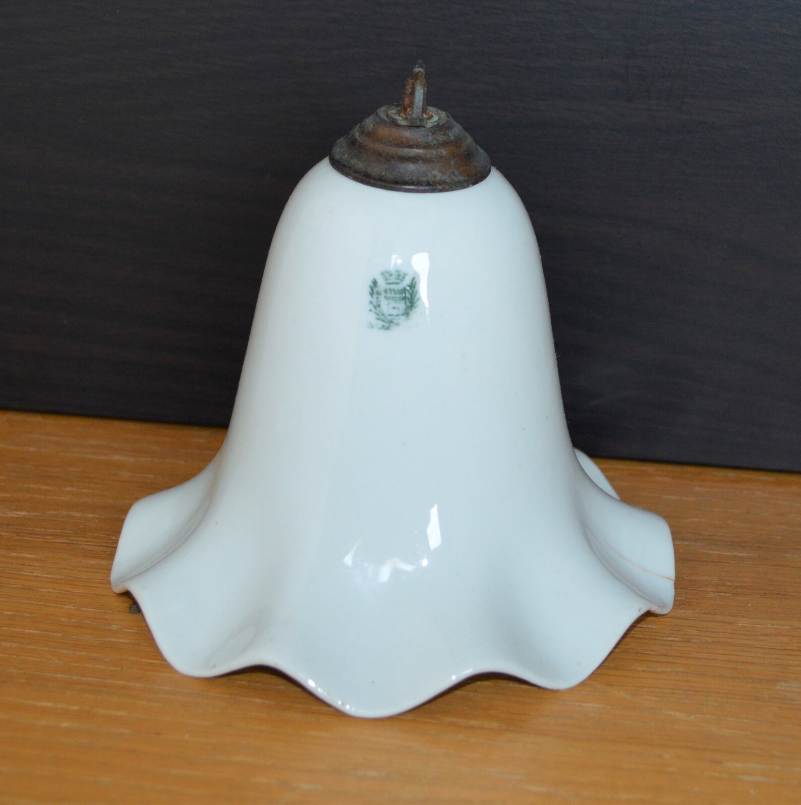 Vintage Porcelain Candle Snuffer Rare Antique French Large Etsy