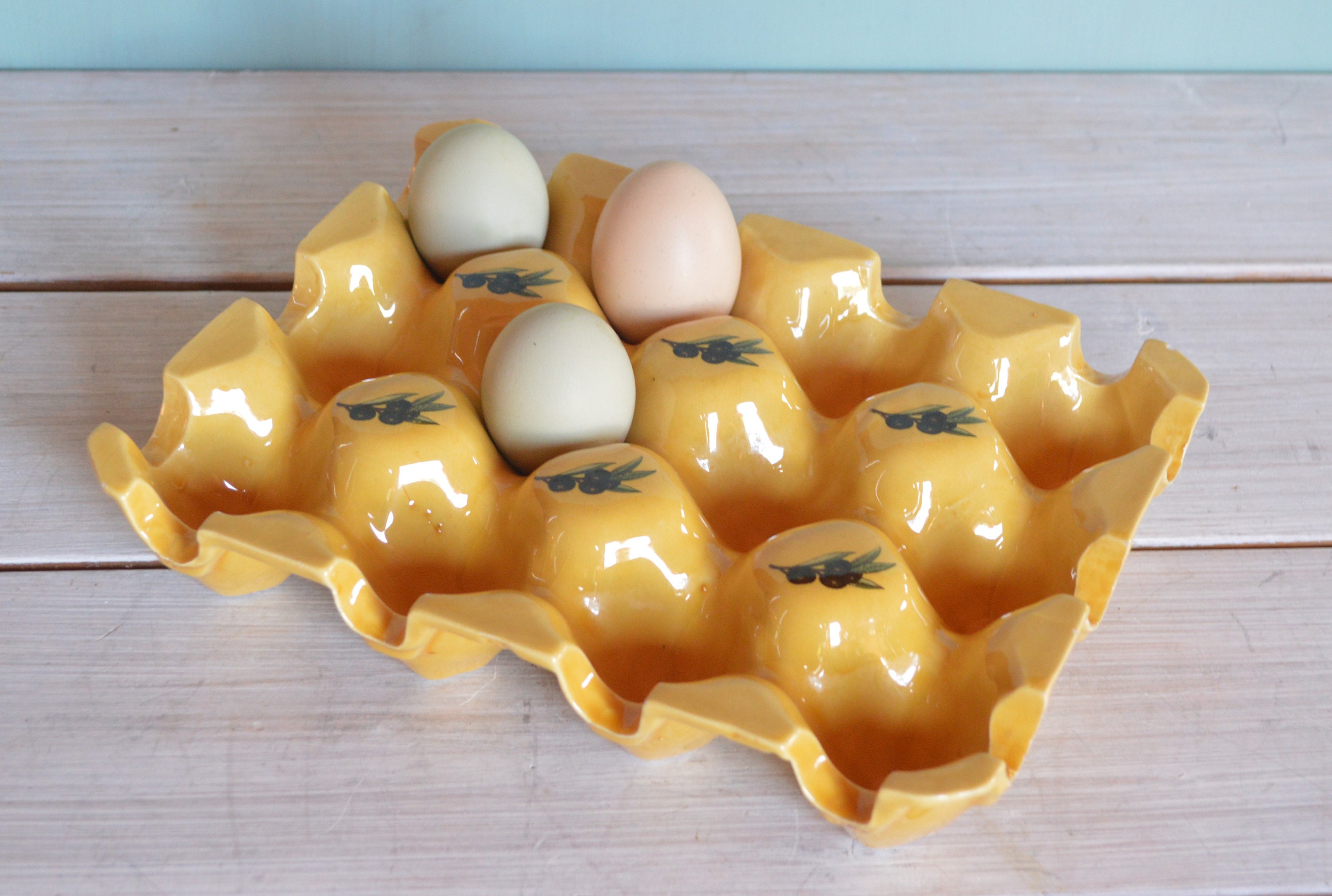 Downton Abbey Inspired Wooden Stackable Countertop Egg Holder 