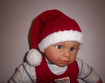 Bonnet Pere Noel Bebe Etsy Bonnet Pere Noel Bebe Etsy