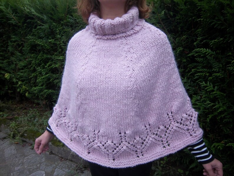 Poncho en laine femme bien chaud | Etsy