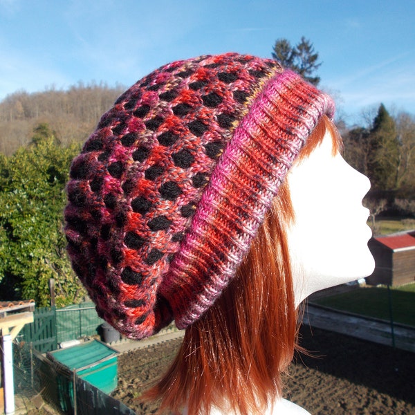 Bonnet Slouch Lune de Miel