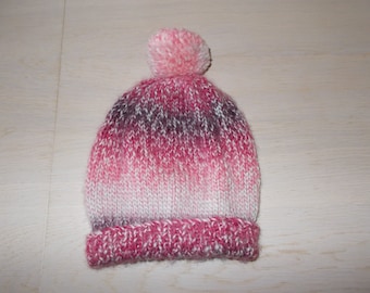 Bonnet avec pompon 2 ans