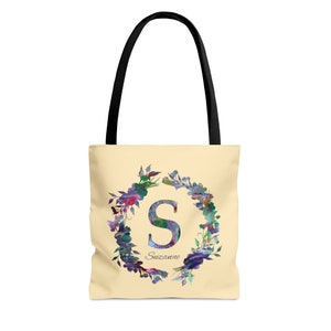 Personlised Tote Bag, Monogramed Tote bag
