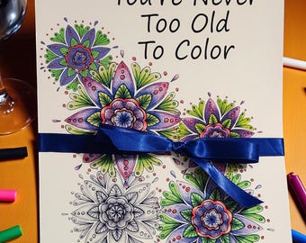 Libro para colorear para adultos: 20 ilustraciones dibujadas a mano para relajarse