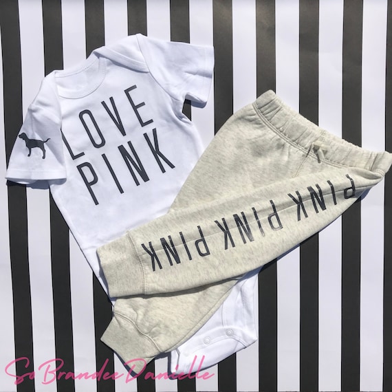 pink sweat outfit