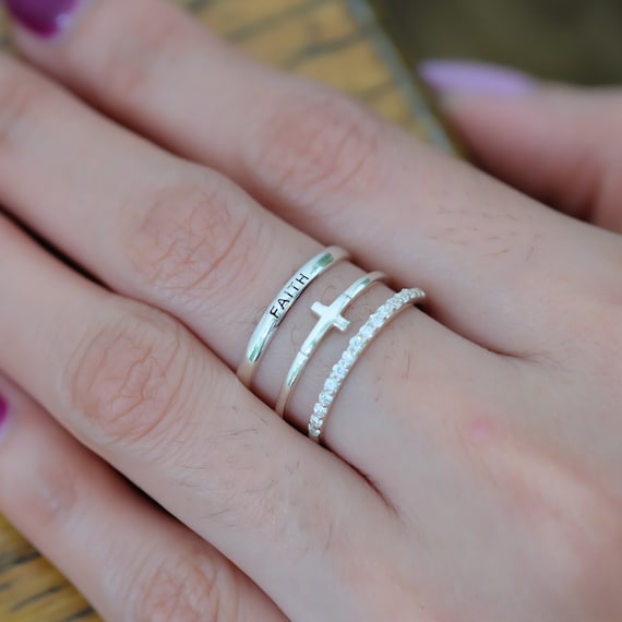 Faith and cross ring deals