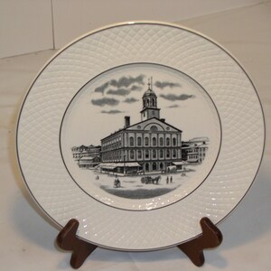 Spode&#39;s Mansard 1966 Boston&#39;s FANEUIL HALL 10,75 &quot;Sammlerteller