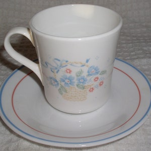 Corning Corelle LAND KORENBLOEM Patroon Koffiekopje met schotel