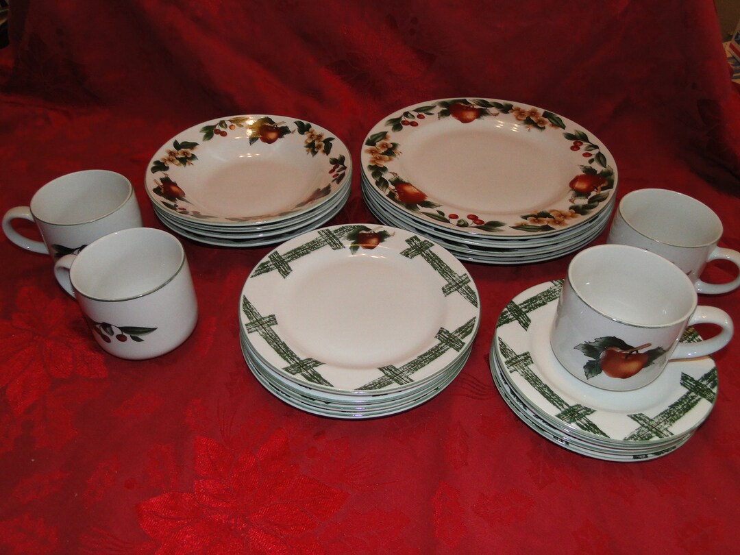 CADES COVE by Citation 20pc Dinnerware Set serves 4 Etsy
