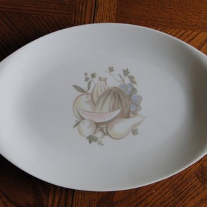 Noritake China MELONIE Pattern 14&quot; Oval Serving Platter