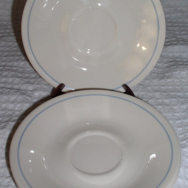 Set of 2 Corning Corelle LACE BOUQUET Pattern Saucers