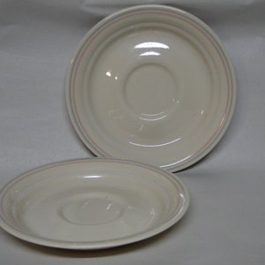 Set of 2 Corning Corelle SPRING POND Pattern Saucers