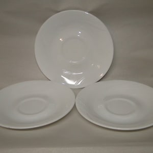 Lot of 3 Corning Corelle WINDWARD Pattern Saucers
