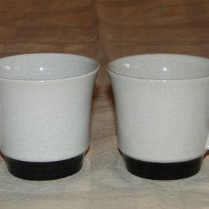 Set of 2 Noritake Primastone MALAGA Pattern Coffee Cups