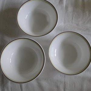 Heleboel 3 Corning Corelle SQUARED Patroon 6-1/4&quot; Soep/Granen Kommen