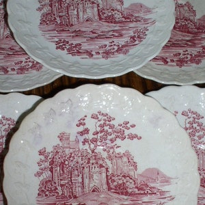 Set med 2 TST Taylor Smith & Taylor PINK CASTLE-fat